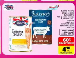 Carrefour Karma mokra dla kota Butcher's Delicious Dinners z kurczakiem oferta