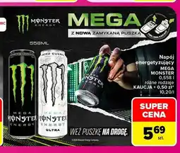 Carrefour Napój energetyzujący Mega Monster Energy oferta