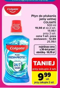 Carrefour Płyn do płukania jamy ustnej Colgate oferta
