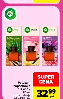Carrefour Patyczki zapachowe Air Wick magnolia i wanilia bourbon oferta