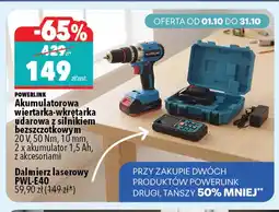 Biedronka Dalmierz laserowy PWL-E40 Powerlink oferta