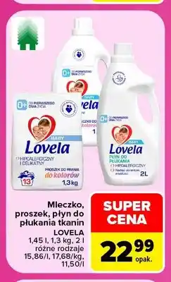 Carrefour Mleczko do prania Lovela oferta