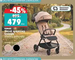 Biedronka Wózek spacerowy Snøugle składany jedną ręką Kidnort oferta