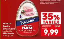 Kaufland KRAKUS Szynka konserwowa z galaretką 455 g puszka oferta