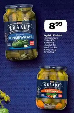 Netto Ogórki Krakus oferta
