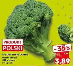 Kaufland Polski brokuł oferta