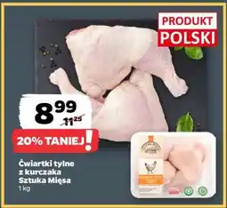 Netto Ćwiartki tylne z kurczaka Sztuka Mięsa oferta