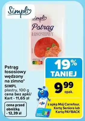 Pstrąg łososiowy wędzony na zimno