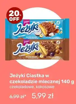 Biedronka Jeżyki Ciastka w czekoladzie mlecznej 140 g oferta