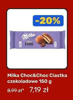 Biedronka Milka Choc&Choc Ciastka czekoladowe 150 g oferta