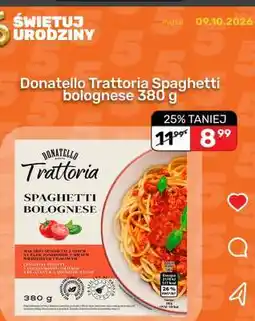 Biedronka Donatello Trattoria Spaghetti bolognese 380 g oferta