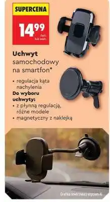 Biedronka Uchwyt samochodowy na smartfon oferta