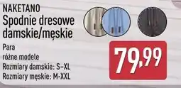 ALDI NAKETANO Spodnie dresowe damskie/męskie oferta