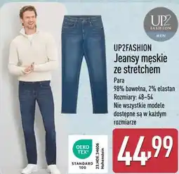 ALDI UP2FASHION Jeansy męskie ze stretchem oferta