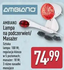 ALDI Lampa na podczerwień/ Masażer AMBIANO oferta