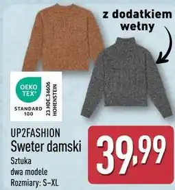 ALDI Sweter damski UP2FASHION oferta