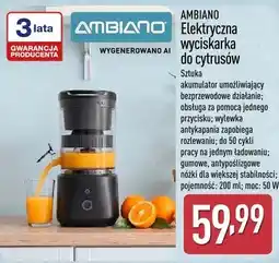 ALDI AMBIANO Elektryczna wyciskarka do cytrusów oferta