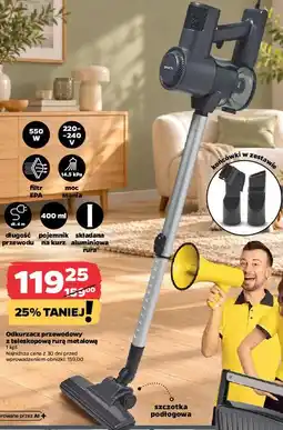 Netto Odkurzacz przewodowy z teleskopową rurą metalową oferta