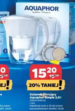 Netto Dzbanek filtrujący Aquaphor Simple oferta