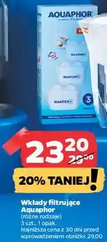 Netto Wkłady filtrujące Aquaphor oferta