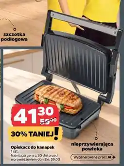 Netto Opiekacz do kanapek oferta