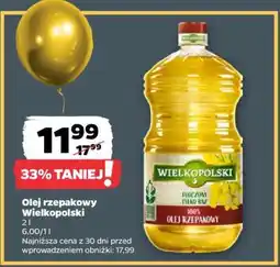 Netto Olej rzepakowy Wielkopolski oferta