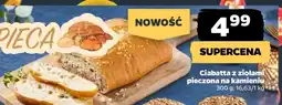 Netto Ciabatta z ziołami pieczona na kamieniu oferta
