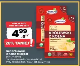 Netto Ser królewski z Kolna Mlekpol oferta