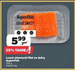 Netto Łosoś atlantycki filet ze skórą SuperFish oferta
