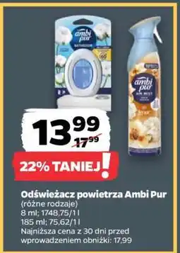 Netto Odświeżacz powietrza Ambi Pur oferta