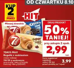 Kaufland 7DAYS MAX Rogalik z nadzieniem oferta