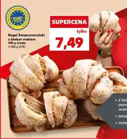 Kaufland Rogal świętomarciński z białym makiem oferta