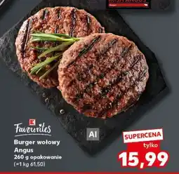 Kaufland Burger wołowy Angus oferta
