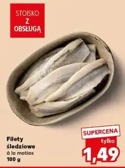 Kaufland Filety śledziowe à la matias oferta