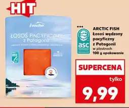 Kaufland ARCTIC FISH Łosoś wędzony pacyficzny z Patagonii w plastrach 100 g opakowanie oferta
