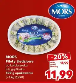 Kaufland MORS Filety śledziowe oferta