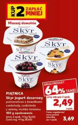 Kaufland Skyr jogurt deserowy oferta