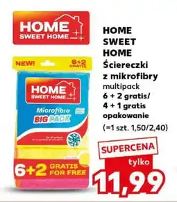 Kaufland HOME SWEET HOME Ściereczki z mikrofibry oferta