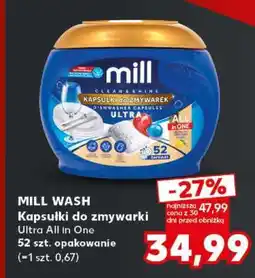 Kaufland MILL WASH Kapsułki do zmywarki oferta