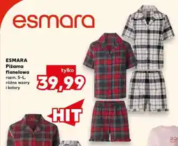 Kaufland ESMARA Piżama flanelowa oferta
