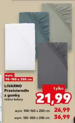 Kaufland LIVARNO Prześcieradło z gumką oferta