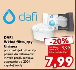 Kaufland DAFI Wkład filtrujący Unimax oferta