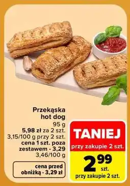 Carrefour Przekąska Hot dog oferta