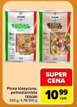 Carrefour Pinsa klasyczna, pełnoziarnista oferta