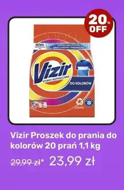 Biedronka Vizir Proszek do prania do kolorów 20 prań 1,1 kg oferta