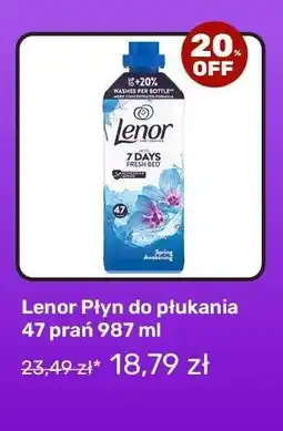 Biedronka Lenor Płyn do płukania 47 prań 987 ml oferta