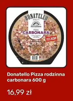 Biedronka Donatello Pizza rodzinna carbonara 600 g oferta