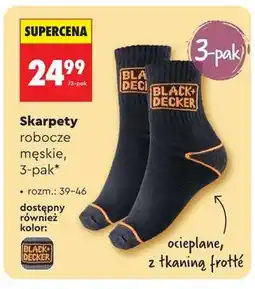Biedronka Skarpety robocze męskie, 3-pak oferta