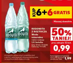 Kaufland Woda Rodowita oferta