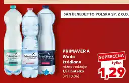 Kaufland Woda źródlana Primavera oferta